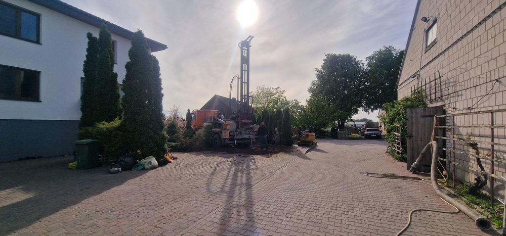 studnie głebinowe, Odwierty pod pompe ciepla.