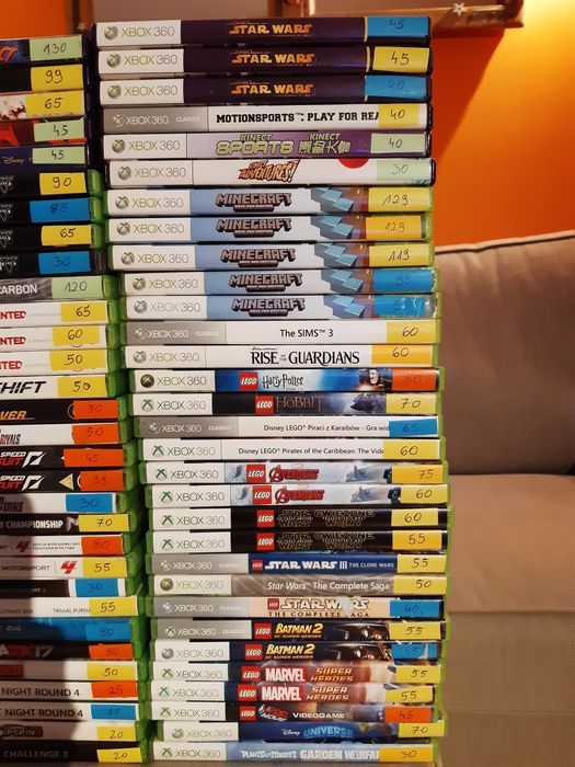 Gry xbox 360 minecraft fifa forza horizon lego kinect