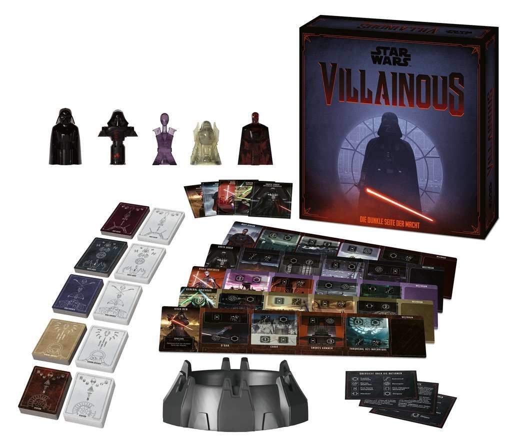Ravensburger 27491 star wars villainous gra karty
