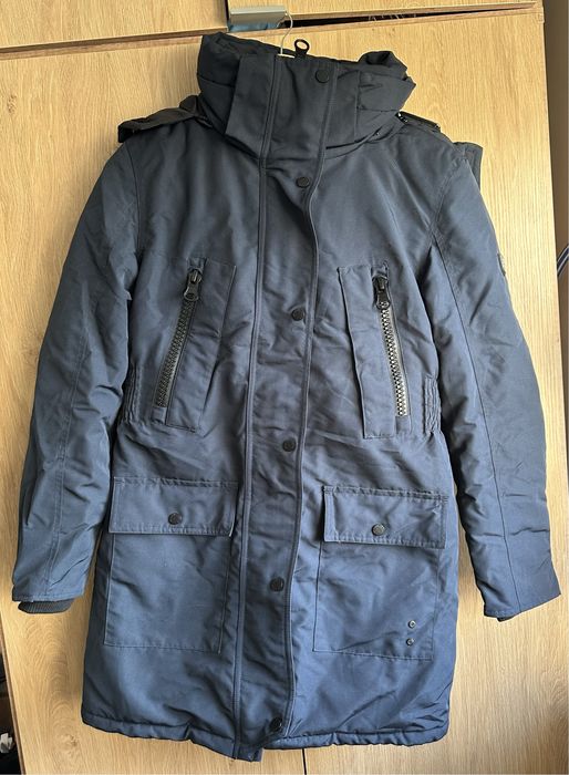 Geographical Norway zimowa parka "Corta" w kolorze granatowym