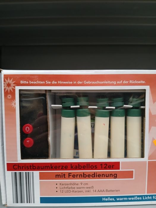 Bozonarodzeniowe Świeczki  bezprzewodowe na Pilot