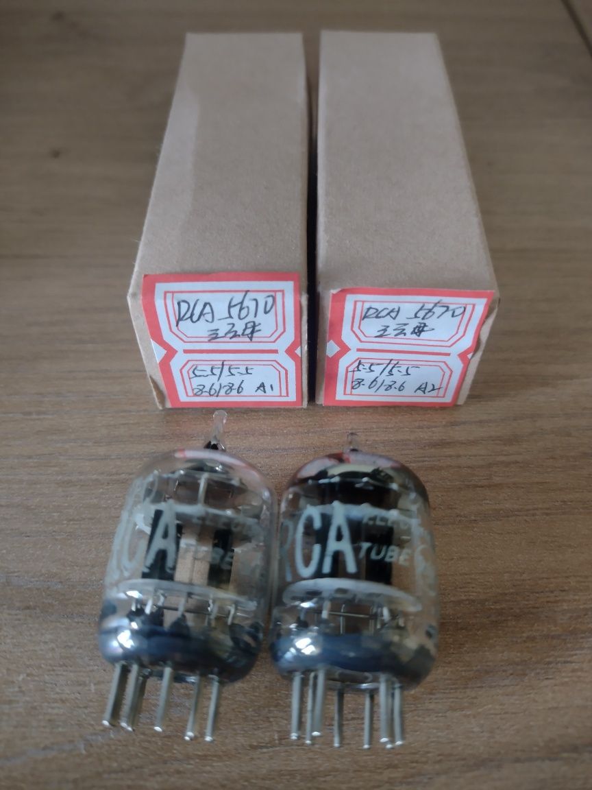 RCA 5670 para lamp 6N3P 396A 6H3N