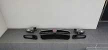 Grill atrapa halogen kratka na zderzak przod emblemat Fiat Bravo II 2