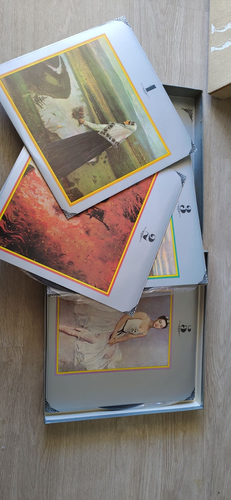 Coleção vinil do compositor Tchaikovsky