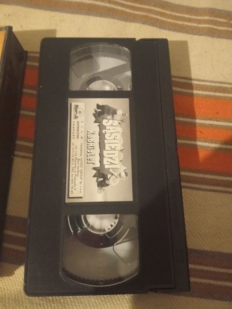 Bajka VHS sąsiedzi pat i mat kabriolet