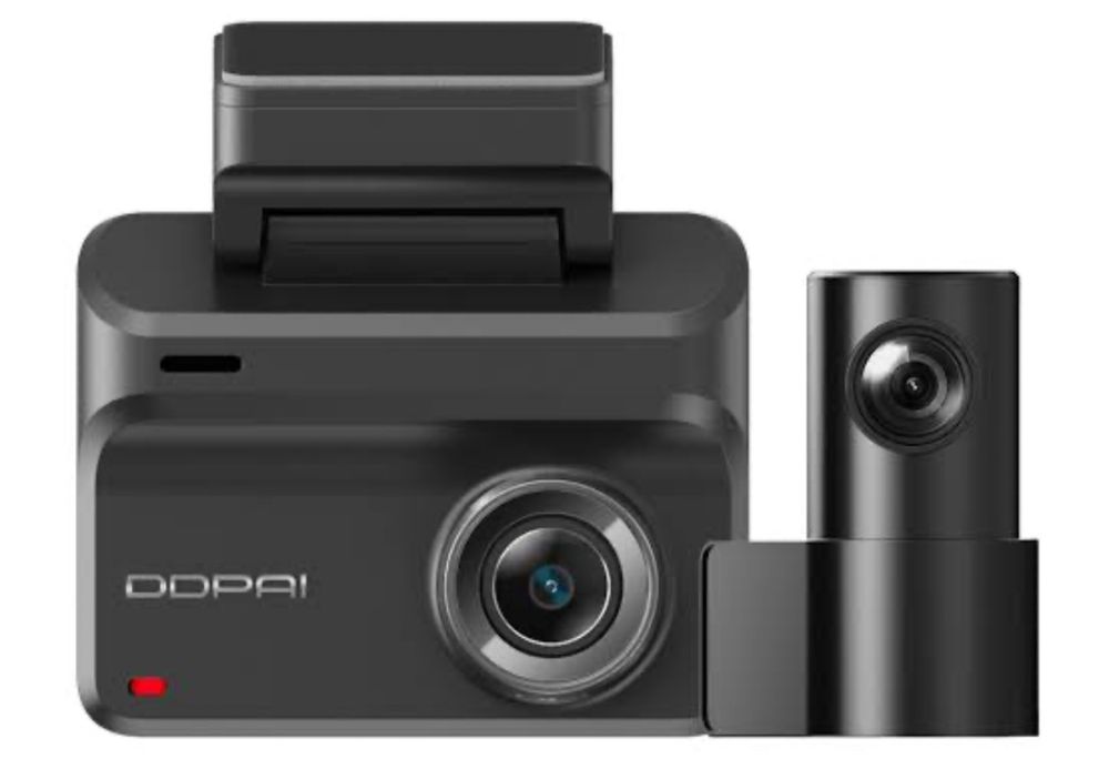 DDPAI Z50 Pro 4K + kamera tylna + Hardwire Kit (tryb parkingowy).