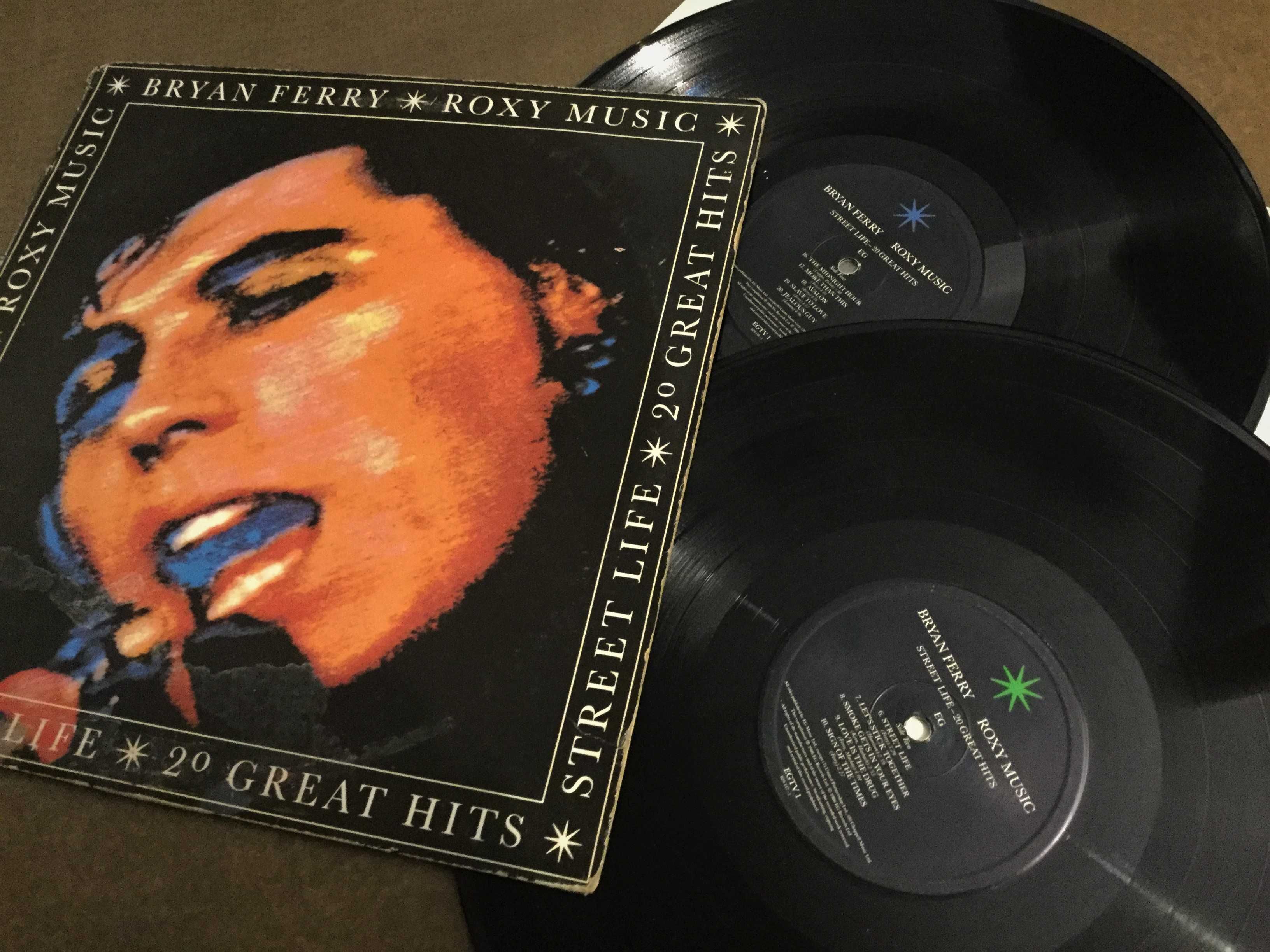 Bryan Ferry – Roxy Music – Street Life 20 Great Hits 2LP 1986r UK