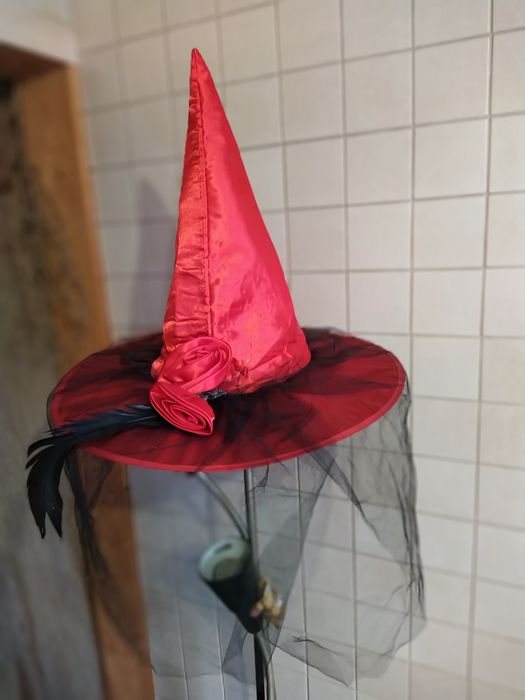 Хеллоуинская шляпка для ведьмочки 2 шт.