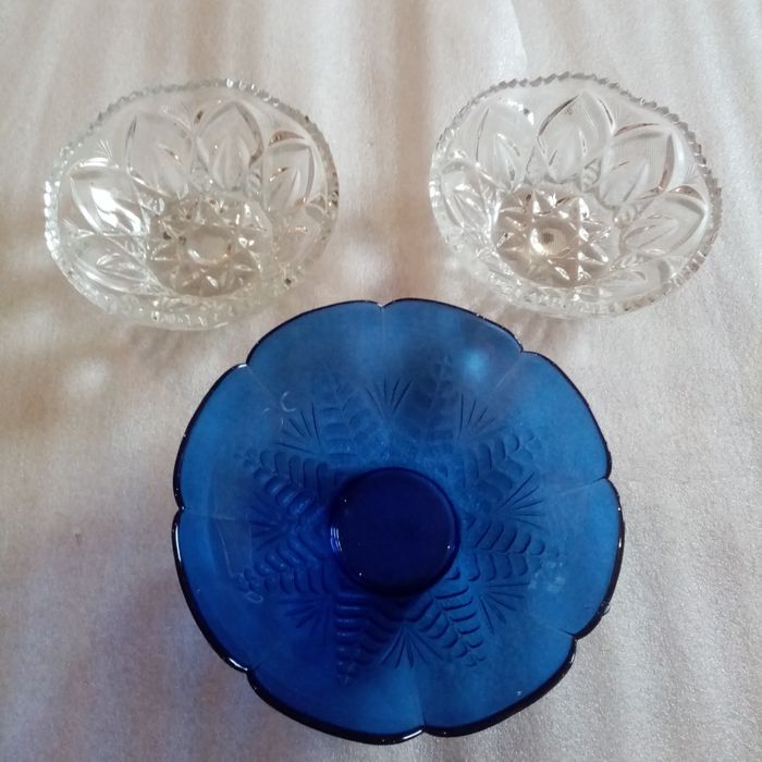 Посуда конфетница салатница ваза поднос хрусталь стекло