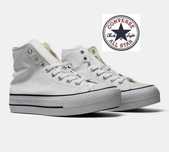 Кеды кроссовки Converse на высокий подошве на стопу 23,5-24 см