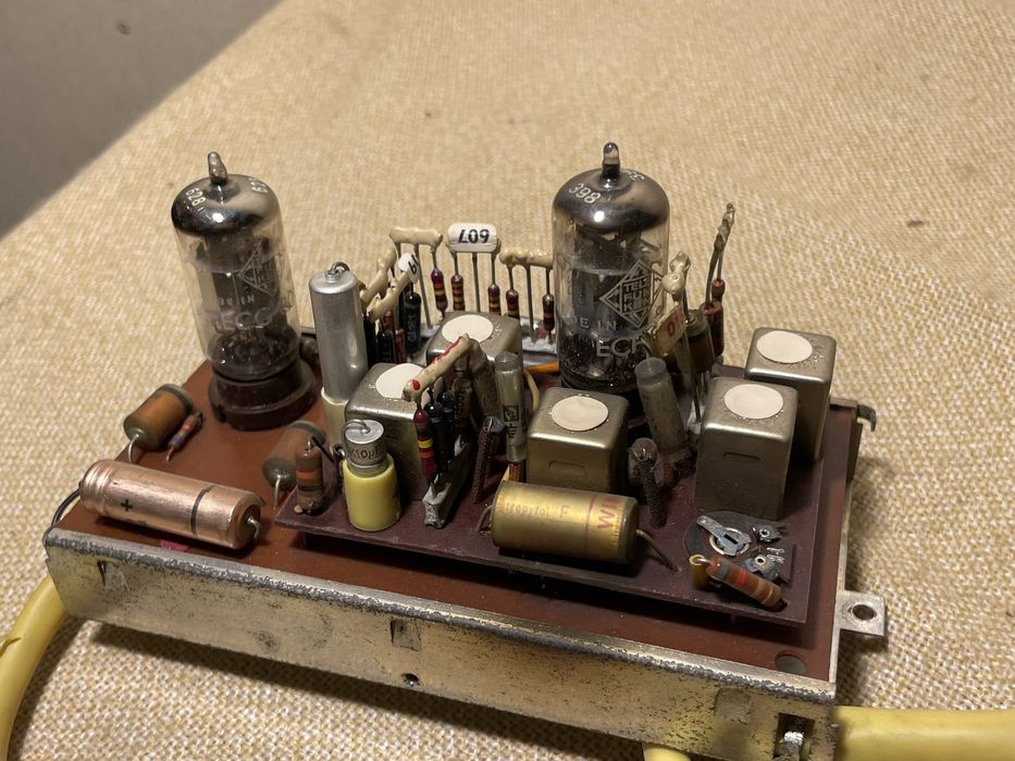 Редкий ламповый ФМ стерео декодер 60-х TELEFUNKEN Stereo-Decoder 1