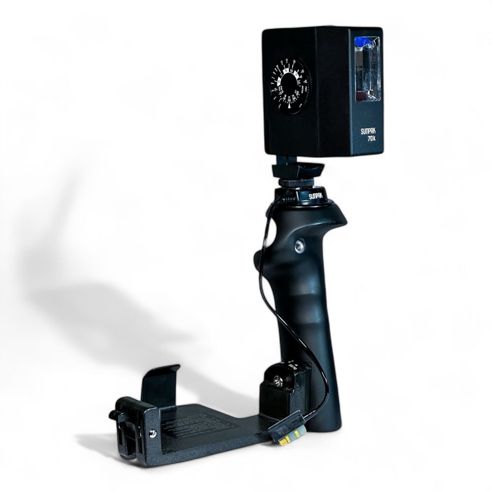 SUNPAK Uchwyt do Polaroid SX-70 oraz Flash Lampa 70K