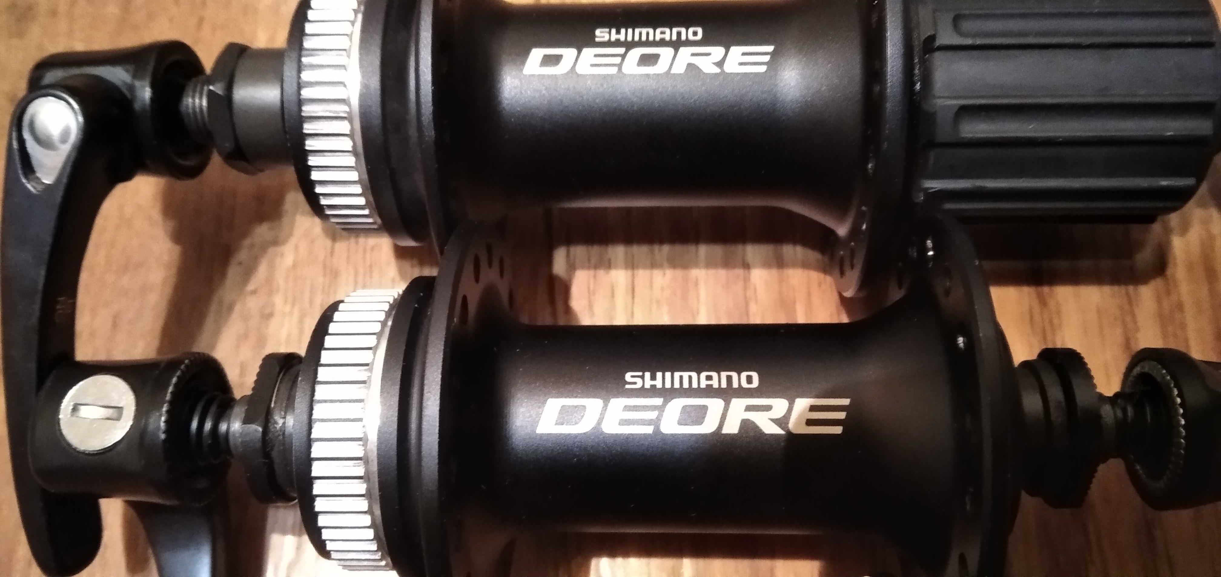 Втулки Shimano Acera, Alivio, Deore, Quando.