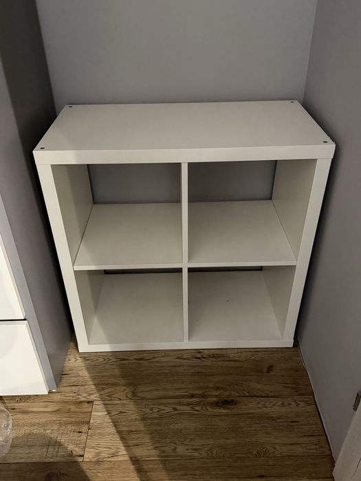Regał biały Ikea KALLAX 77x77