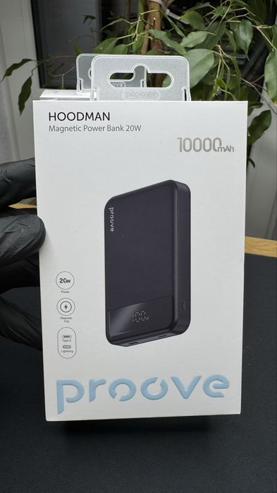 Стильний павербанк для Айфон Пруве Proove magnetic 10000 mah 20w