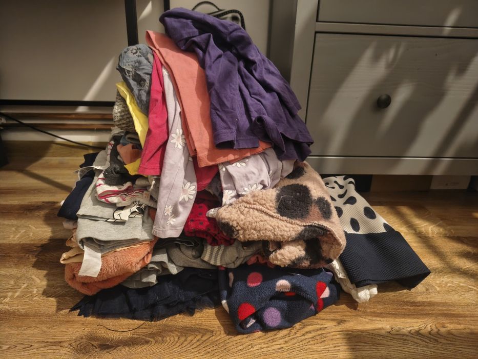 Paka ubrań dla dziewczynki 116