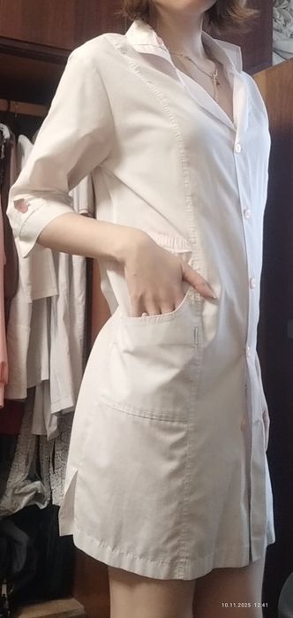 Халат медицинский, медичный