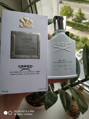 Парфумована вода унісекс Creed Silver Mountain Water. Унісекс