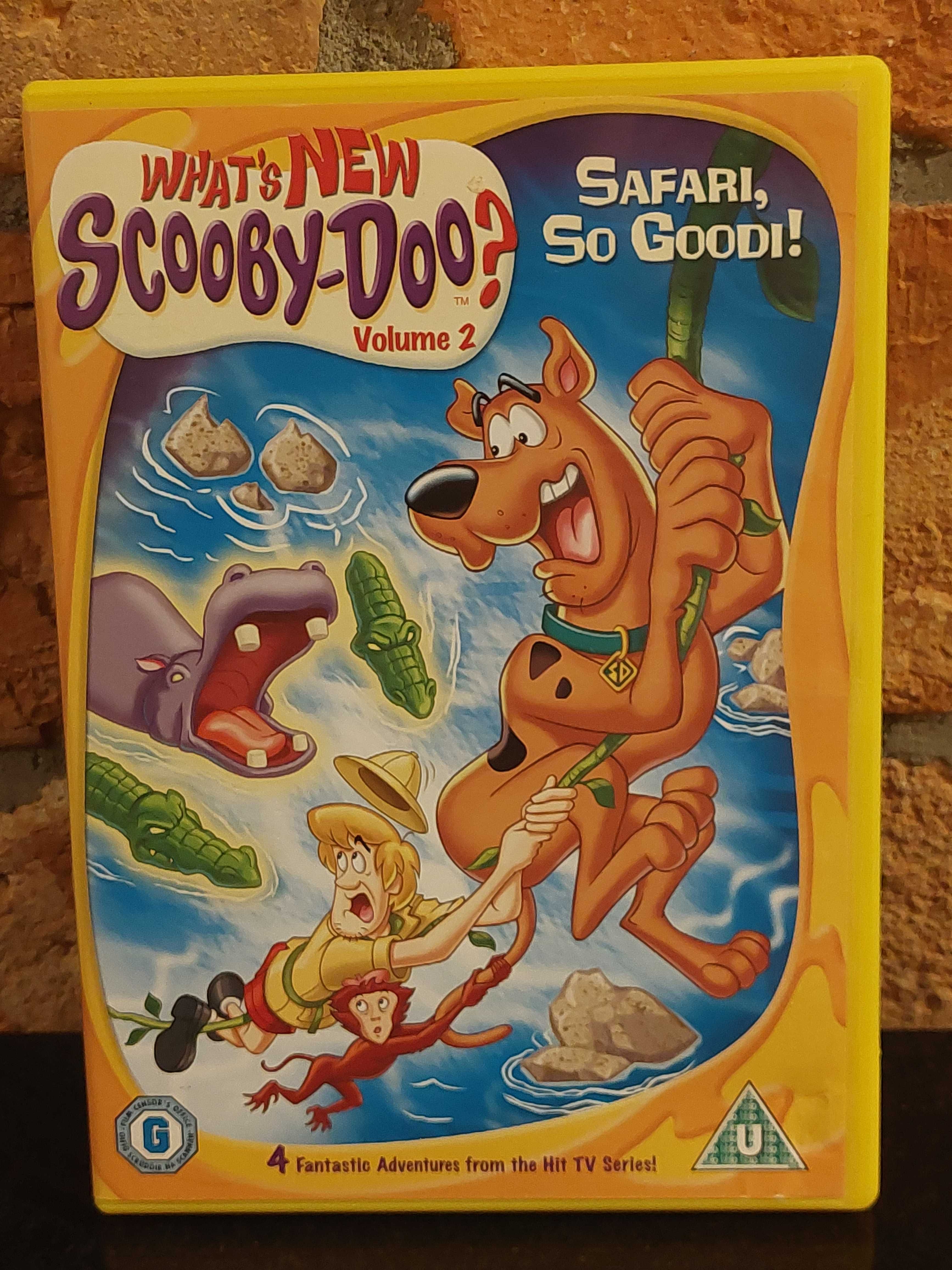 Bajka film DVD Co nowego u Scooby-Doo 2 Niesamowite Safari orygina PL