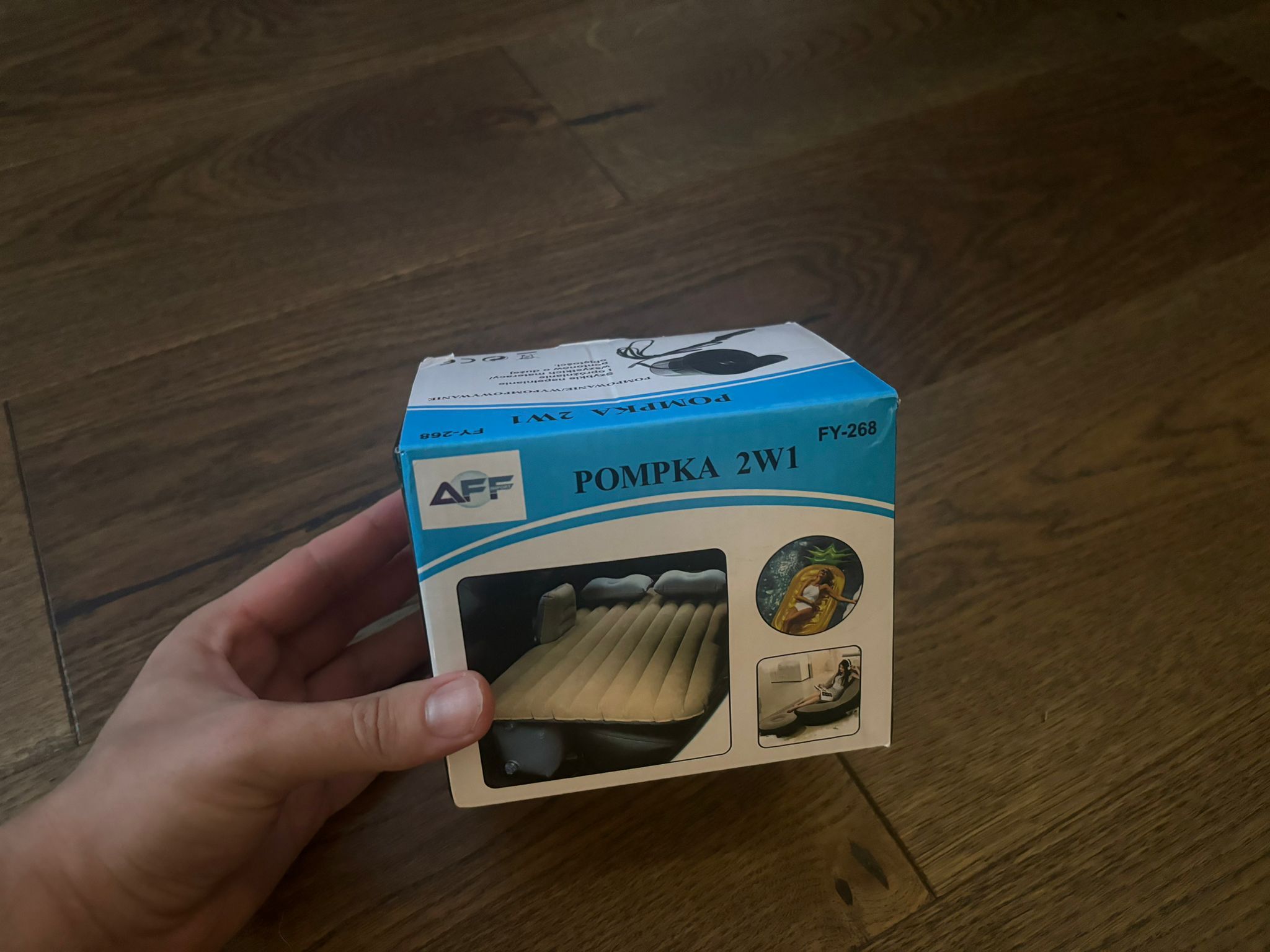 Nowa pompka elektryczna materaca piłka basen 12V 230