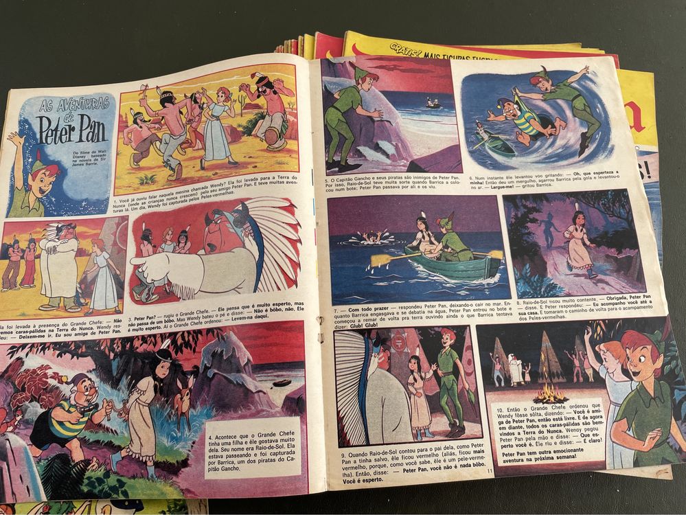 Revista semanal Disneylândia  Anos 70