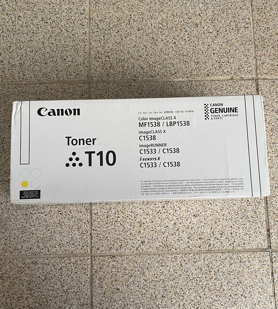 Canon toner T10 amarelo