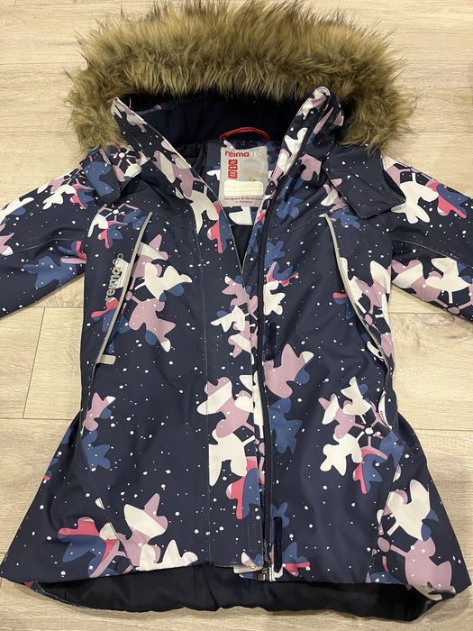 Зимовий комлект reima рейма штани куртка комбінезон 110 на дівчинку