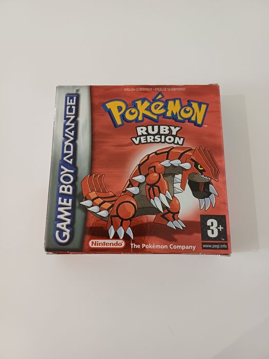 Pokemon Ruby Nintendo Gameboy Advance oryginalna angielska