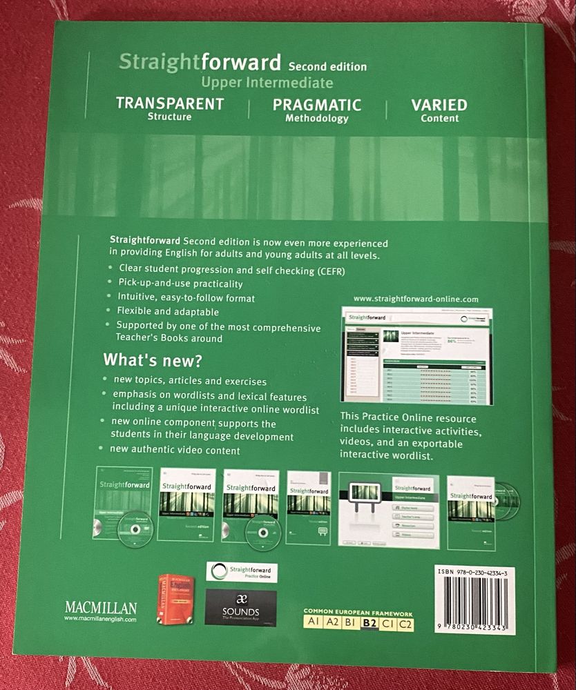ZESTAW Straightforward upper intermediate student’s book and workbook