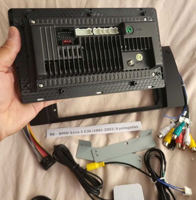 R6 - Auto Rádios BMW Série 5 E39  9 polegadas 95-03 sistema android