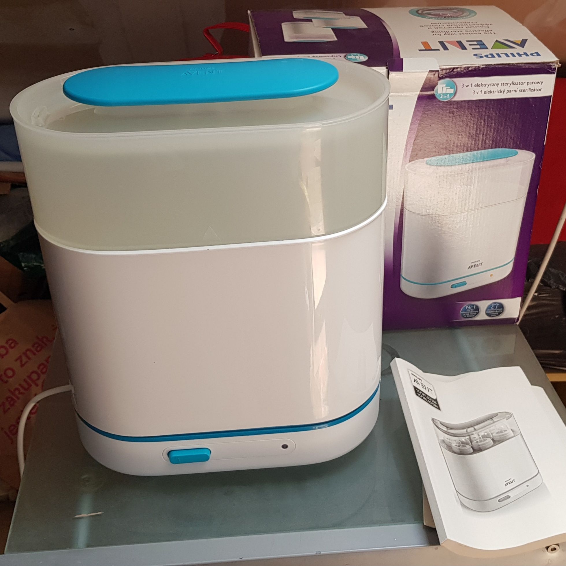 Philips avent sterylizator do smoczkow butelek jak nowy