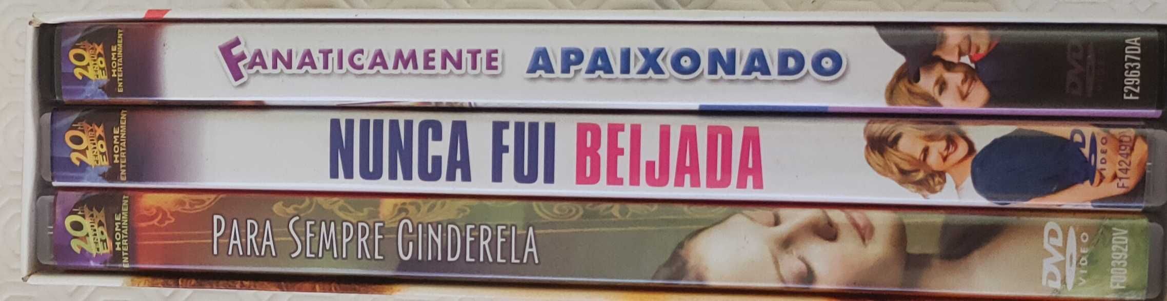 Caixa DVD's Drew Barrymore 3 filmes