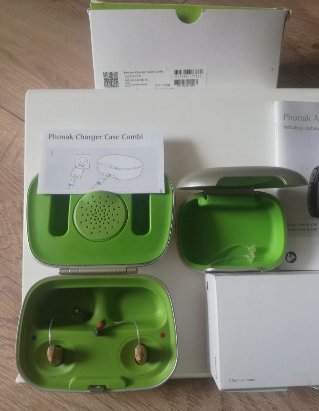 Aparat słuchowy Phonak Audeo Marvel M30 Bluetooth z ładowarką