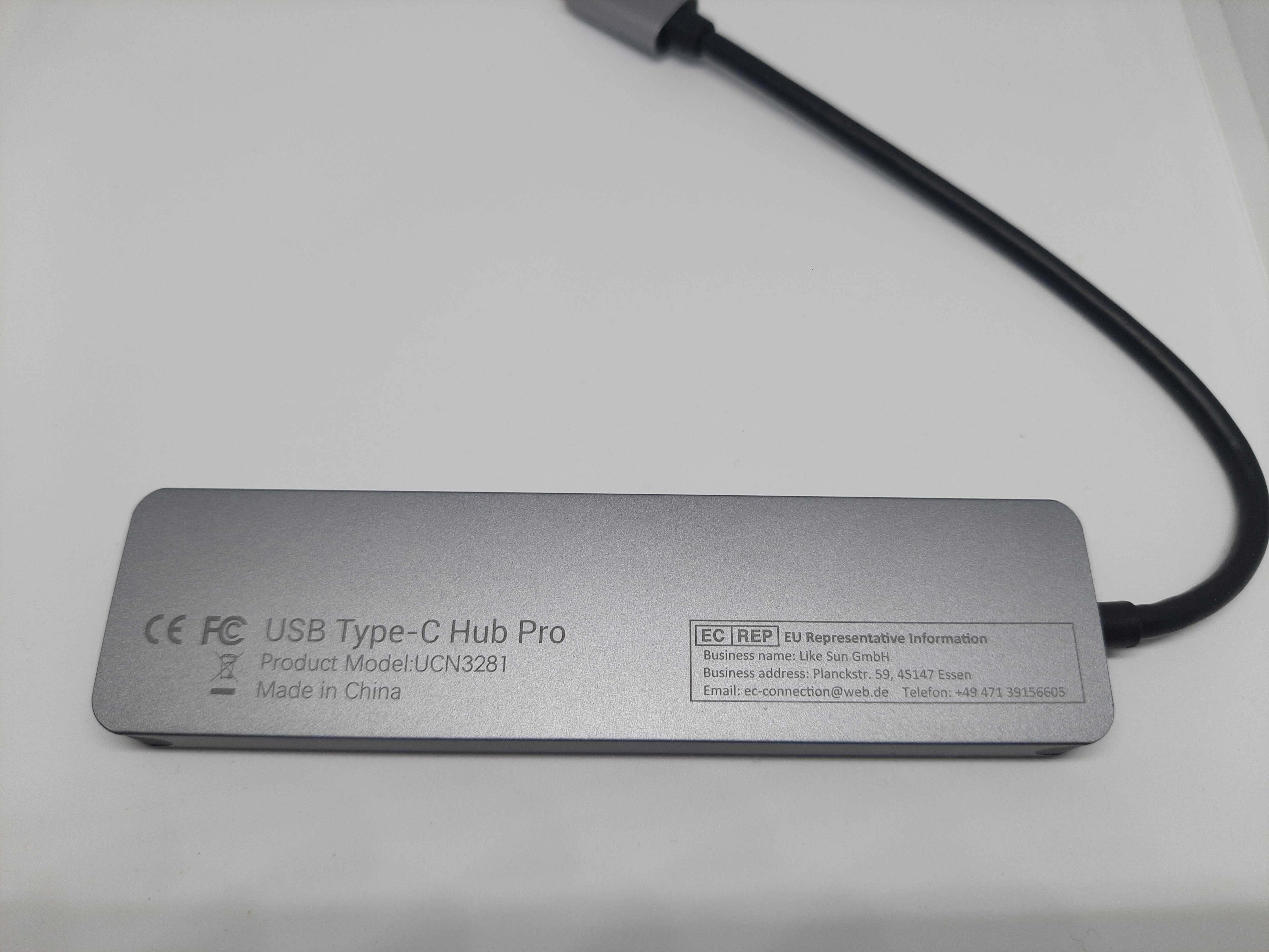 USB Type-C HUB Pro 6 in 1