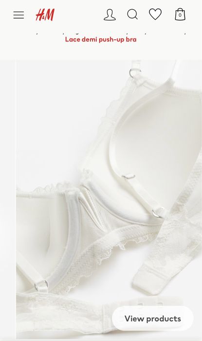 Новий жіночий бюстгалтер H&M 80В