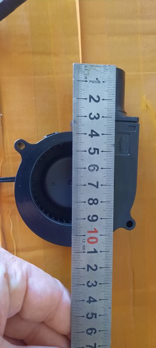 Турбований вентилятор, вентилятор "равлик" з регулятором обертів.