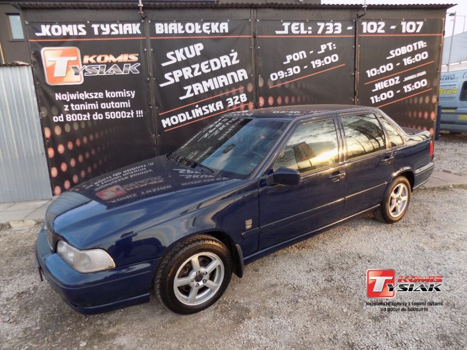 Volvo S70 !! BIAŁOŁĘKA !! 2.4 Benzyna 170KM, 1998 rok produkcji! KOMIS TYSIAK