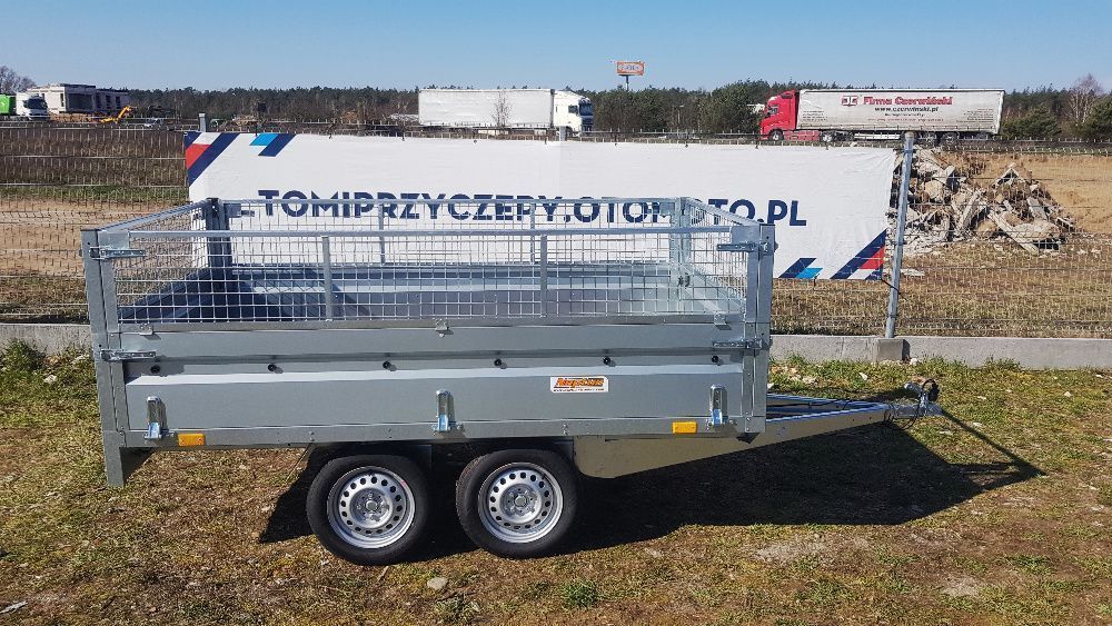 Przyczepka NEPTUN przyczepa 263x145 750 DMC dostawa cała Polska