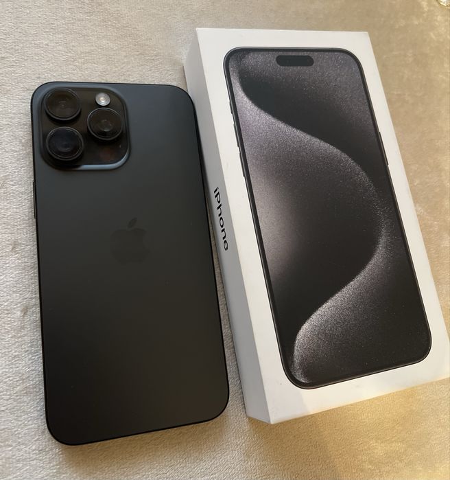 Iphone 15 pro max 256gb состояние нового!