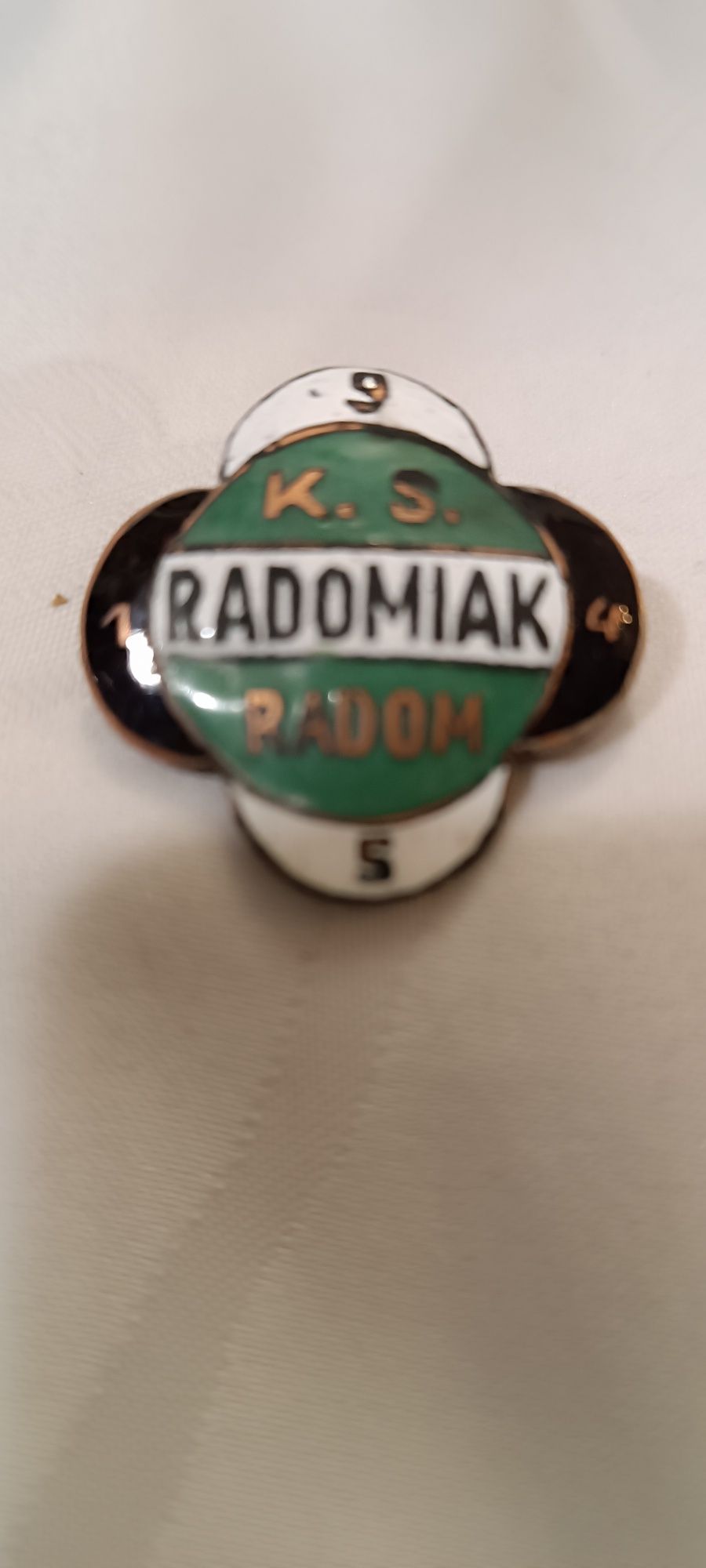 Stara odznaka sportowa RKS  Radomiak Radom
