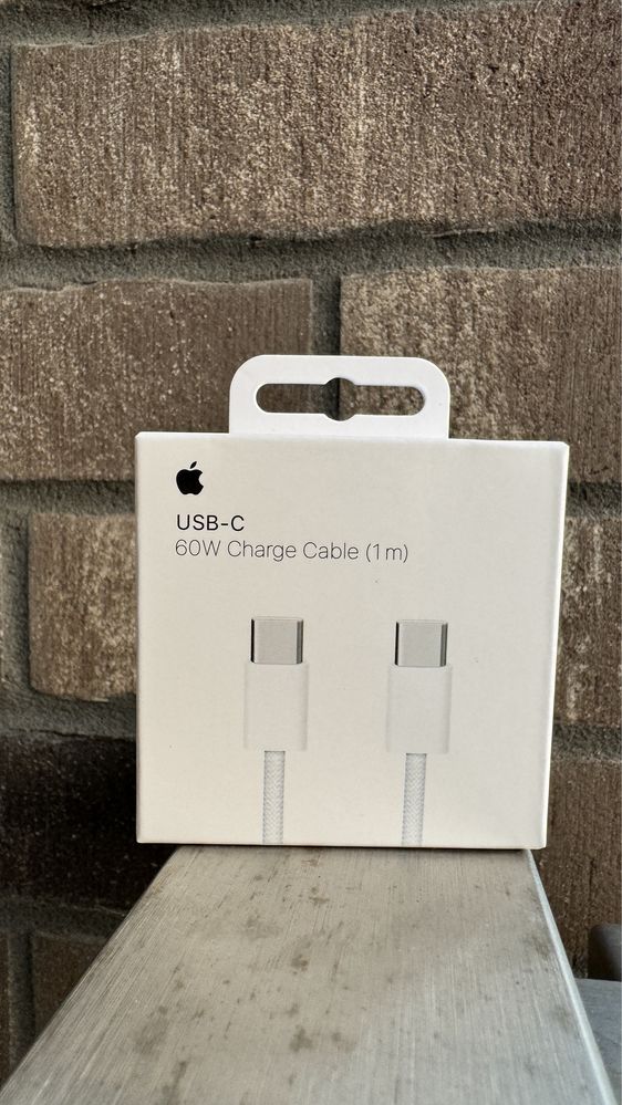 Kabel USB-C USB-C 1M 60W White iphone 15/16