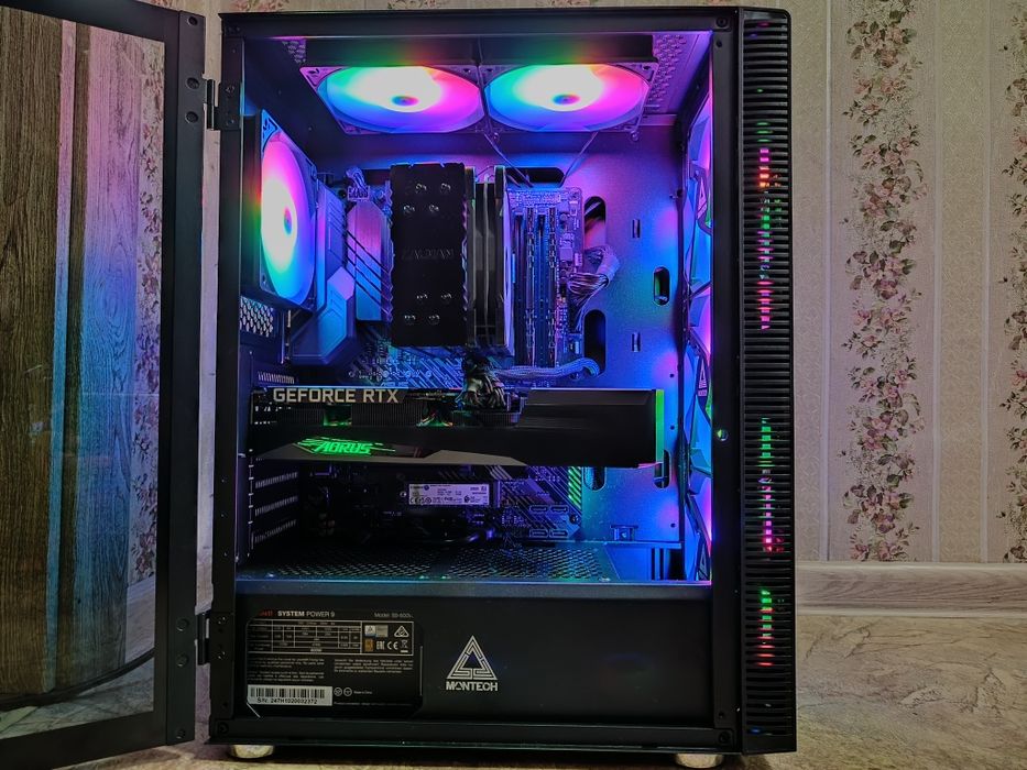 Игровой Пк|Компьютер  Ryzen 5 5600|32GB|RTX 3060 Ti Aorus