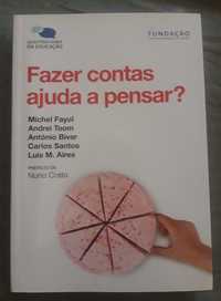 Livro Fazer contas ajuda a pensar?