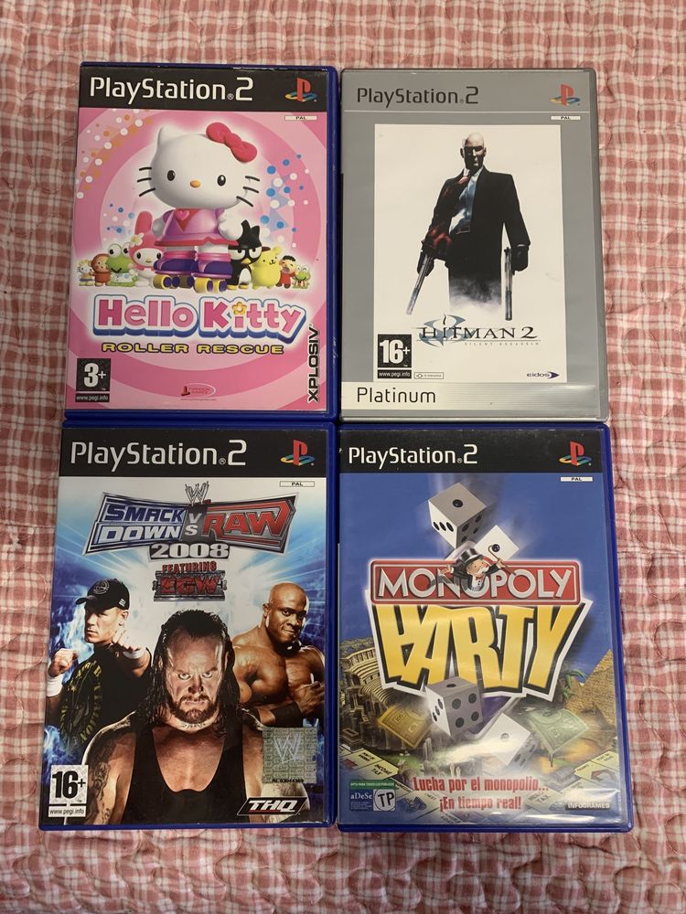 Variados jogos playstation 2