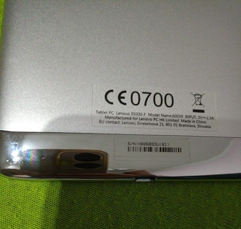 Tablet LENOVO S5000-F, 7"