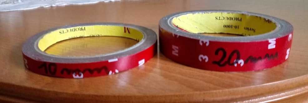 Taśma 3M Dwustronna Akrylowa Szer. 20 mm/3mb