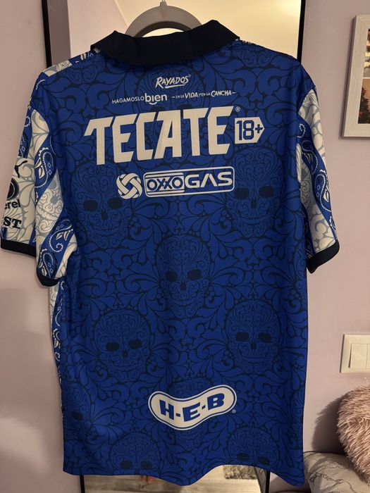 Camisola Monterrey Edição Caveira Mexicana XL