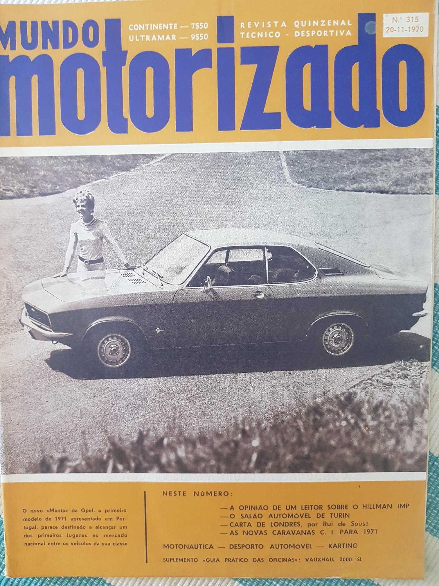 Revista Mundo Motorizado Nº315 (Ano:1970)