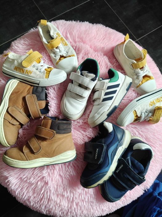 lasocki trzewiki adidasy Geox buty trampki 5 par, r. 25 przedszkole