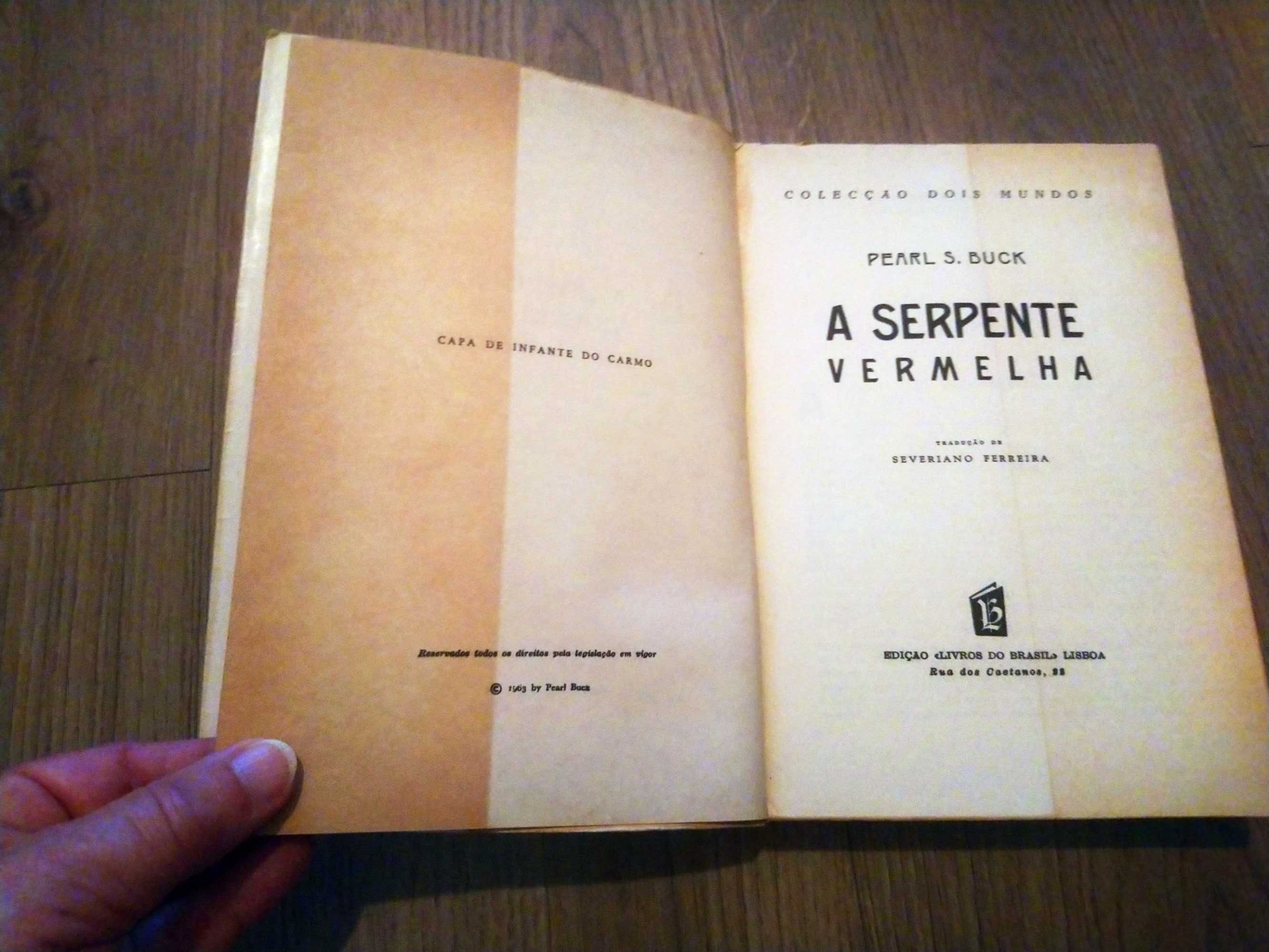 Livro “A Serpente Vermelha” de Pearl S. Buck e Outros